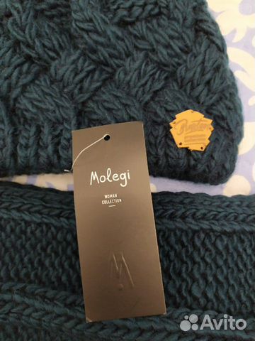 Комплект шапка и шарф новые Комплект шапка и шарф новые