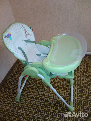 Стульчик для кормления sweet baby city paris Стульчик для кормления sweet baby city paris