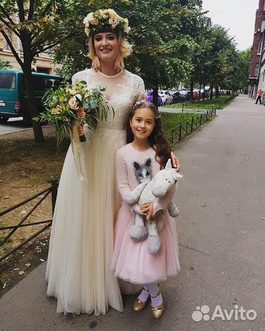 Свадебное платье в стиле бохо