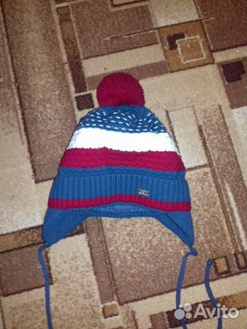 Шапка зимняя детская р-р 52 -54 см на возраст 1-2 Шапка зимняя детская р-р 52 -54 см на возраст 1-2