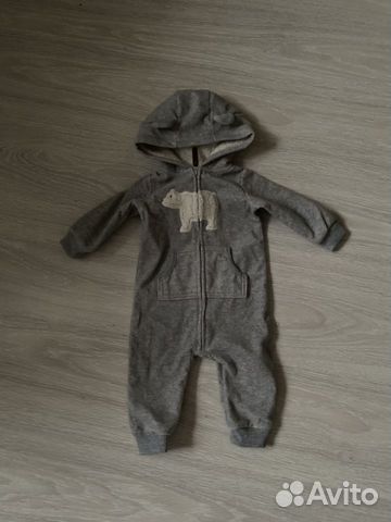 Флисовый слип Carters