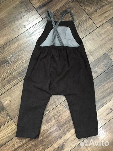 Полукомбинезон из микровельвета zara
