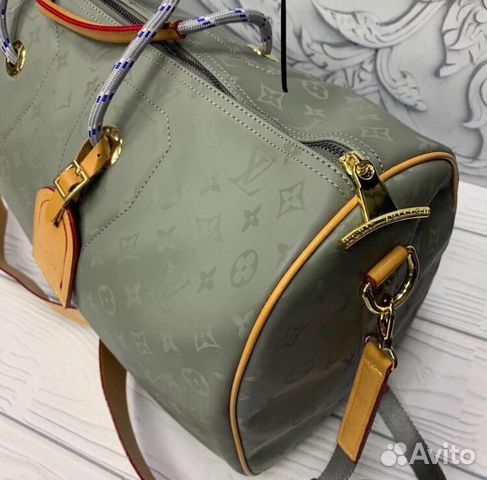 Louis Vuitton Keepall Titanium