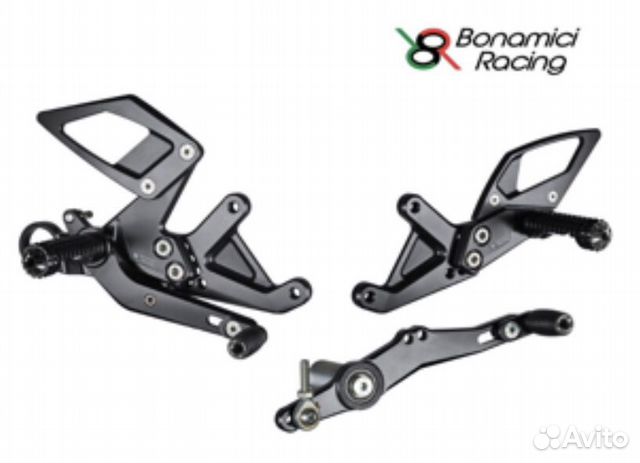 Подножки Bonamici на BMW S1000R Подножки Bonamici на BMW S1000R
