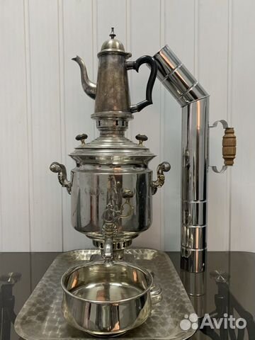 Самовар угольный на дровах 4л Воронцов Самовар угольный на дровах 4л Воронцов