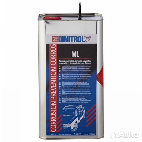 Dinitrol ML Канистра Антикор для скрытых полостей