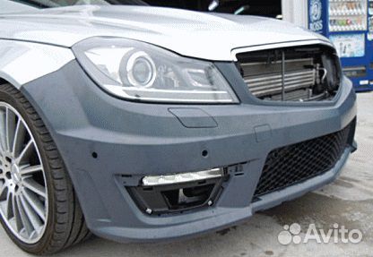 Обвес на Mercedes C-class W204 2011-2014 63 AMG