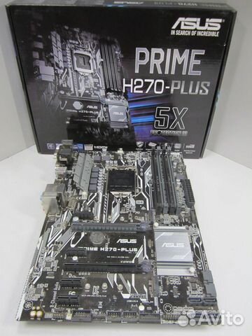 Материнская плата asus prime H270-plus Материнская плата asus prime H270-plus