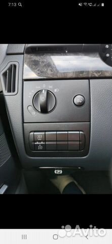 Блок переключателей света на мерседес 639