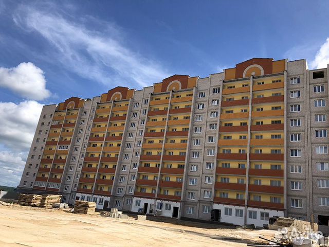 2-к квартира, 65.5 м², 4/10 эт.