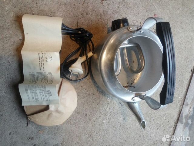 Чайник электрический СССР алюминиевый Чайник электрический СССР алюминиевый