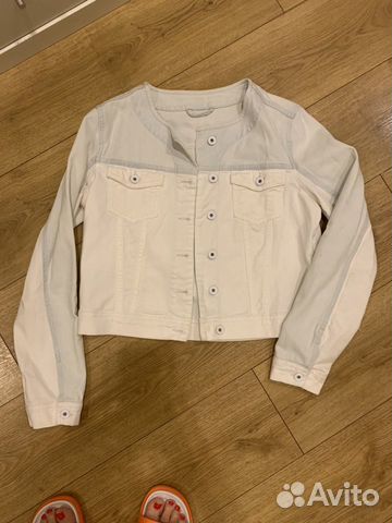 Джинсовая куртка zara S