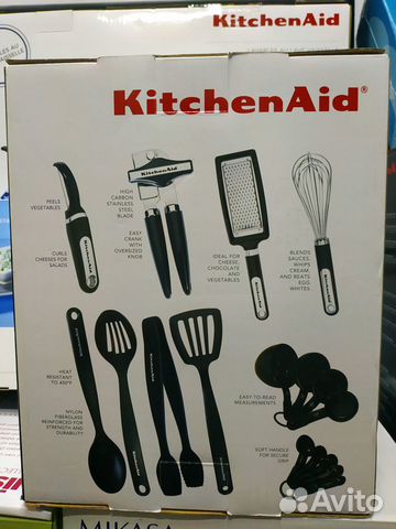 KitchenAid Набор кухонных гаджетов 17 предметов KitchenAid Набор кухонных гаджетов 17 предметов