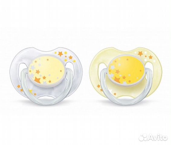 Пустышка Philips Avent 2 шт 0-6 мес