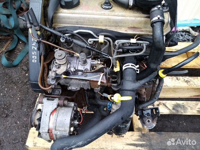 Двигатель VW Passat 3 1.9D(1Y) 92г