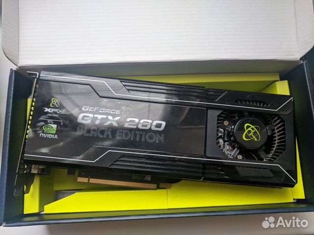 Geforce GTX260 XFX Black Edition Overclocked Geforce GTX260 XFX Black Edition Overclocked