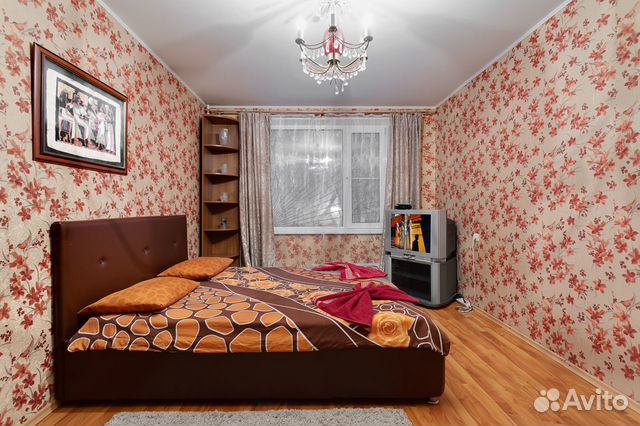

1-к. квартира, 34 м², 2 кровати