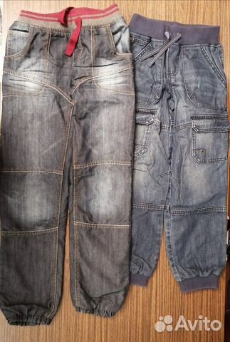 Джинсы утеплённые Mothercare 128р и 140р