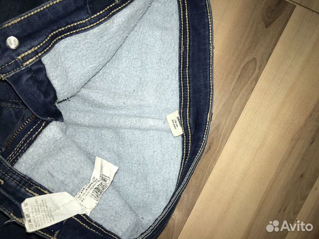 Джинсы тёплые для девочки