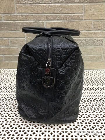 Кожаная дорожная сумка Gucci Кожаная дорожная сумка Gucci