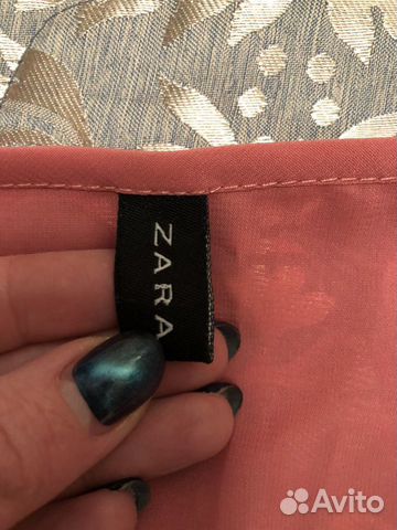 Massimo Dutti платье-рубашка и Zara шифоновая блуз