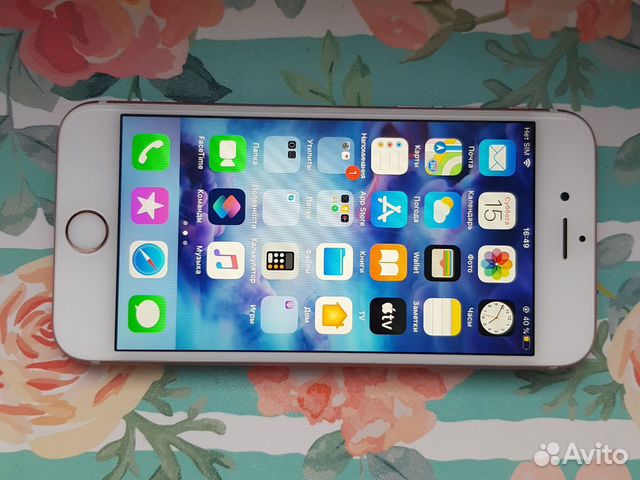 Телефон iPhone 6s (Rose gold)