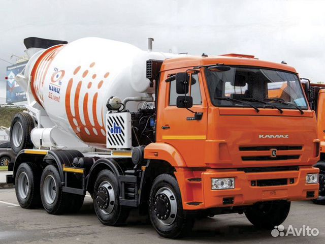 Автобетоносмеситель тза 58149Y на шасси камаз-6540