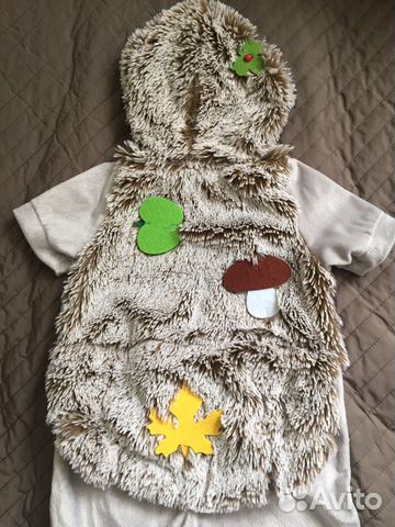 Костюм ёжик для садика, праздника, карнавальный ко