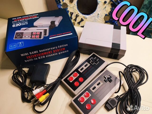 Игровая приставка 620 игры денди