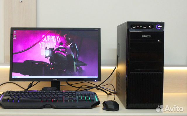 Игровой пк Core i5-6500 + GTX 1050ti 4GB