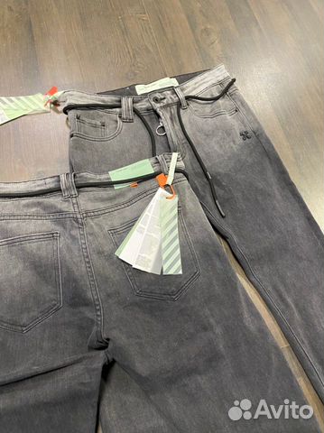 Джинсы off white (офф вайт )