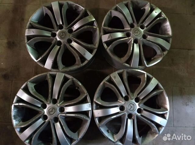 Диски бу литые R16 AL на Mazda