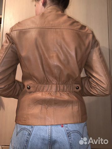 Куртка кожаная Massimo Dutti