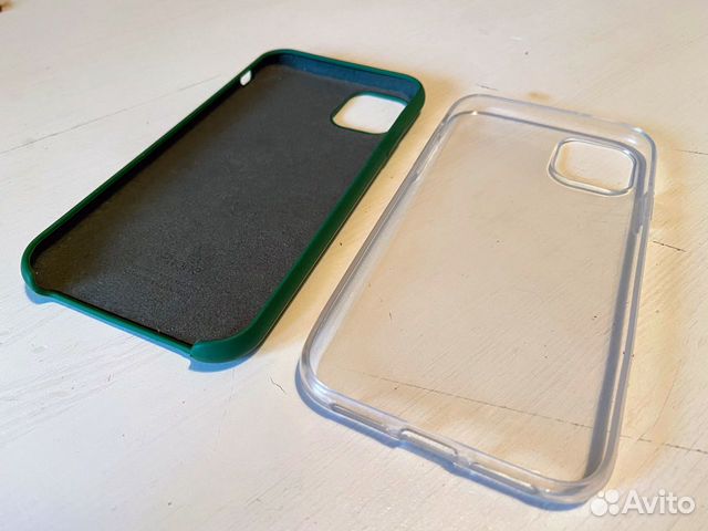 Защитный чехол для iPhone 11 новый - 2 шт