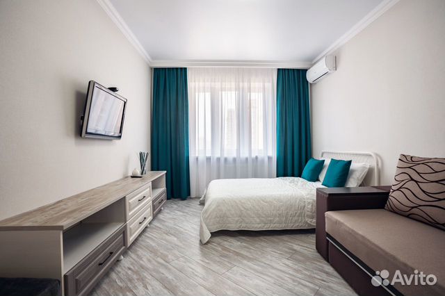 

1-к. квартира, 40 м², 2 кровати