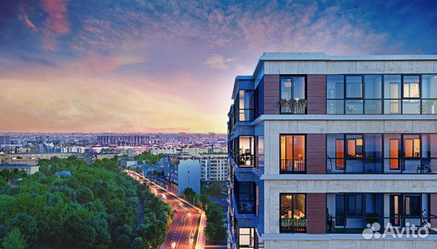 1-к квартира, 47.8 м², 5/12 эт.