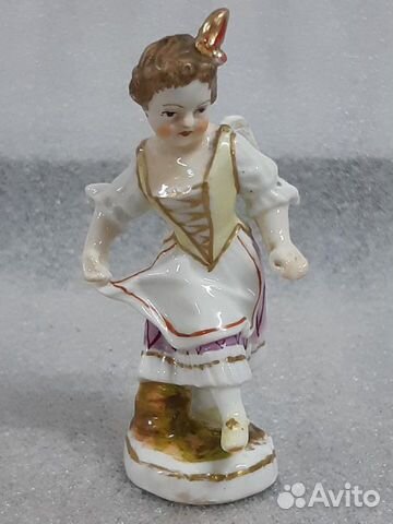 Статуэтка миниатюра фарфор Танцовщица Ангел
