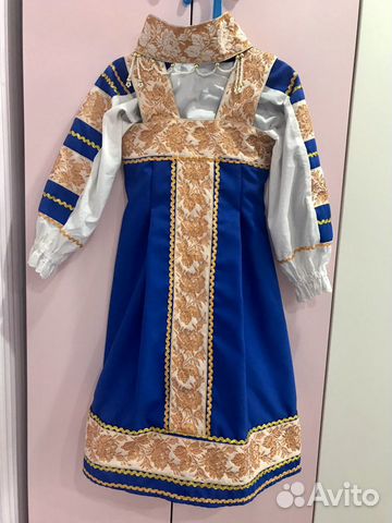 Сарафан русско-народный на девочку 4-6 лет прокат