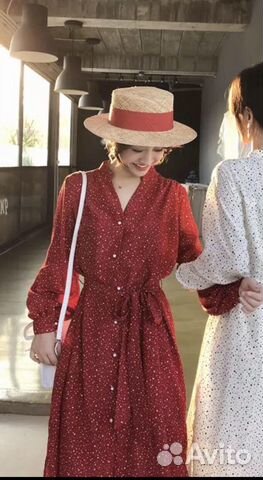 Платье - халат в корейском стиле