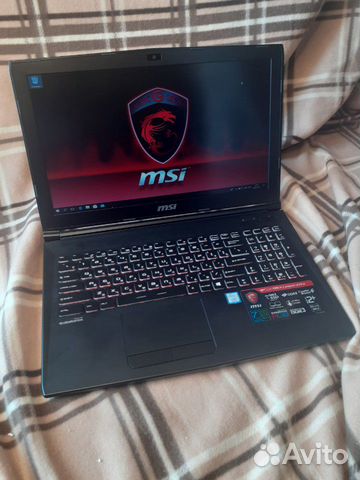 Игровой MSI I7-7700HQ/16GB/GTX 1050 TI