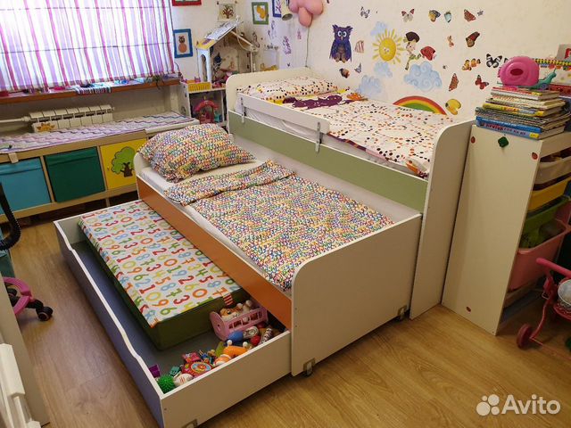 Детская кровать на два спальных места