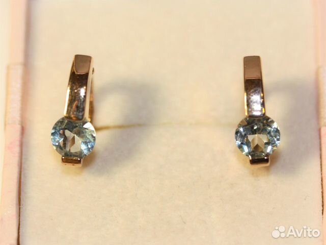 Золотые серьги