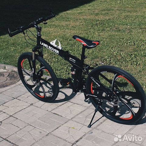 Велосипед на литых дисках