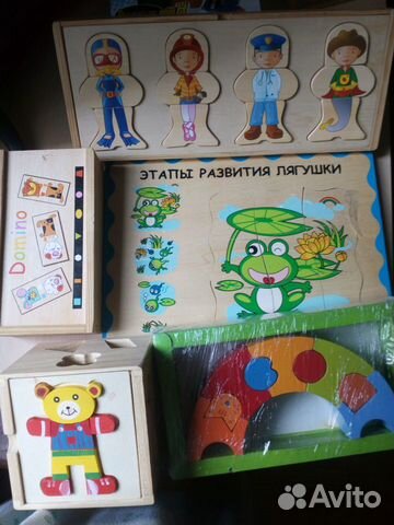 Деревянные игры-игрушки