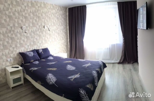 

1-к. квартира, 45 м², 2 кровати