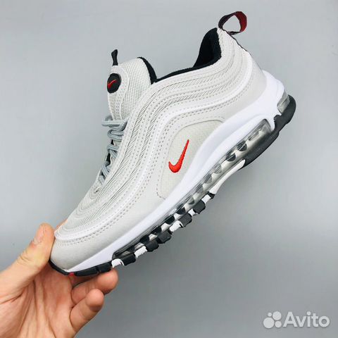 Кроссовки Nike Air Max 97 серые Кроссовки Nike Air Max 97 серые