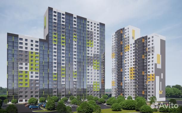 2-к квартира, 62.4 м², 5/25 эт.