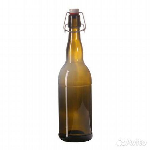Пивная бутылка Beer LM 750 мл с бугельной пробкой Пивная бутылка Beer LM 750 мл с бугельной пробкой