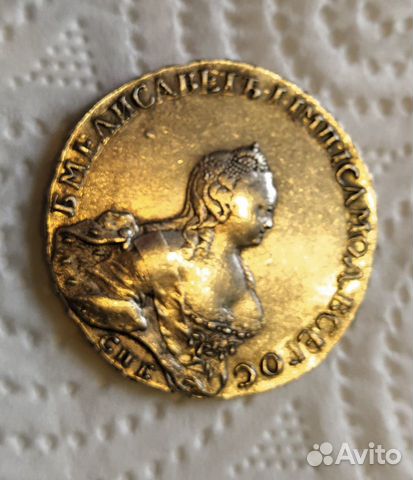 Рубль 1754г. Сохран Рубль 1754г. Сохран