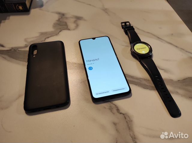 Samsung galaxy a70 6/128 + gear s3 frontier